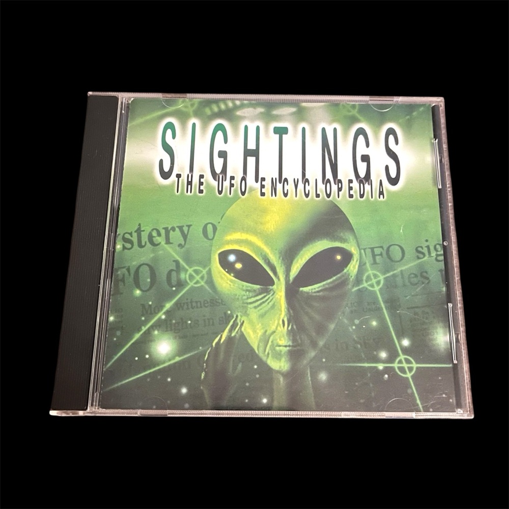 Sightings: The UFO Encyclopedia Interactive CD-ROM Collector Item Perfect New